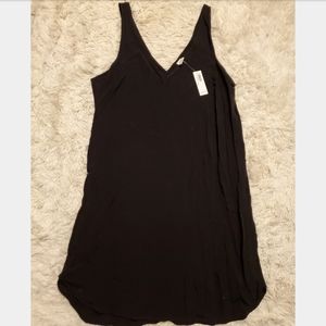 Black shift dress